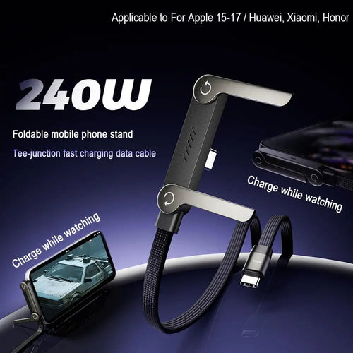 240W Fast Charging & Foldable Phone Stand Holder.